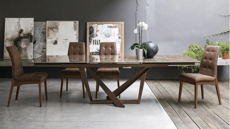 Table de repas extensible PRIAMO | Une salle à manger haut de gamme