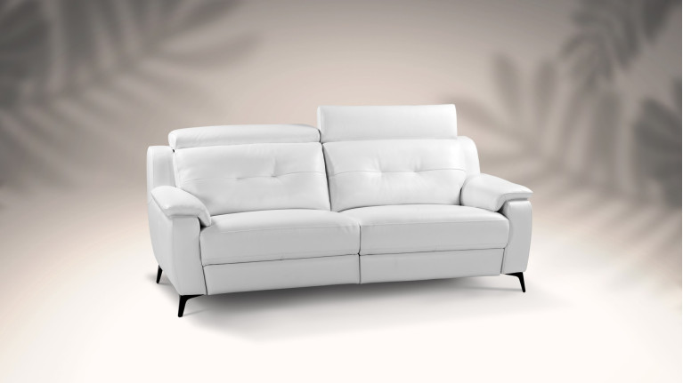 Canapé KILIAN - Formes apaisantes et soutien parfait pour ce canapé 2 3 places déclinable en plusieurs coloris.