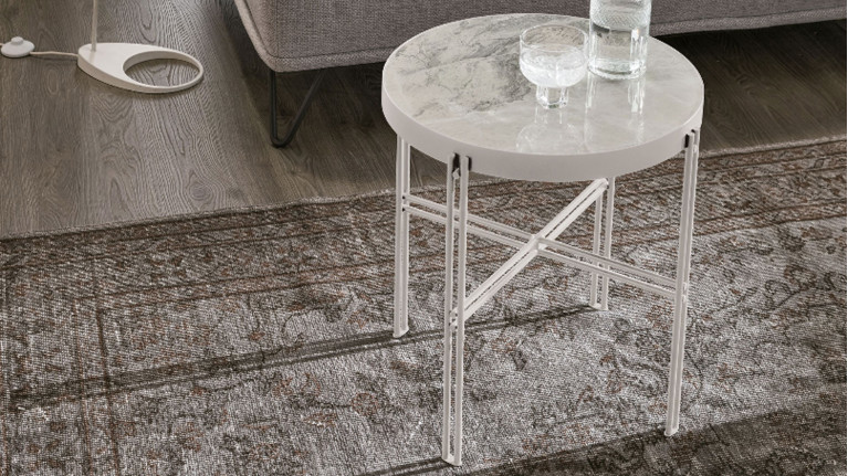Table basse TWEET S - Elegante table basse en céramique, disponible dans plusieurs coloris pour s'assortir au salon