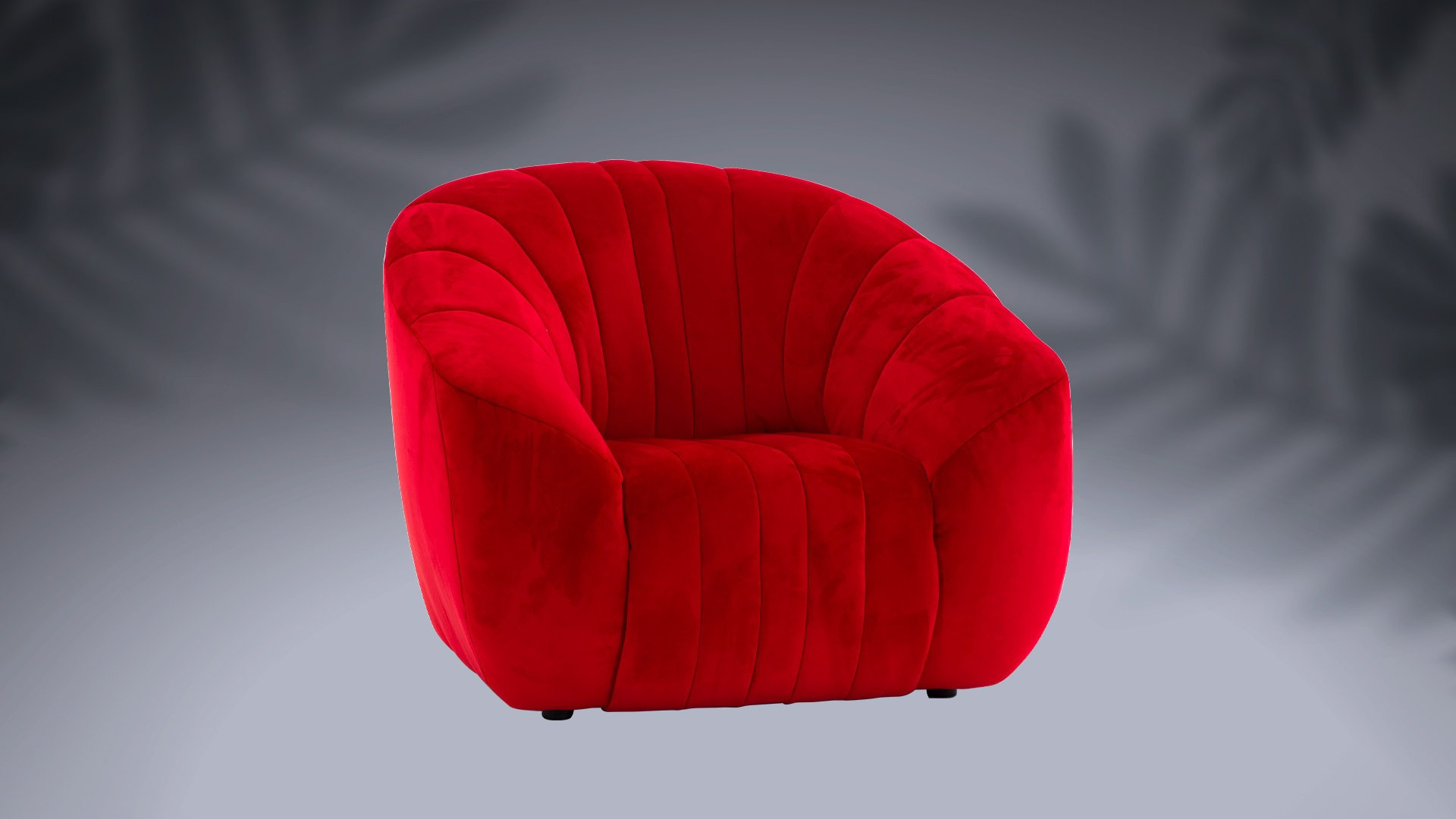 Fauteuil APPLE - Plus de 300 coloris disponibles pour ce fauteuil design tout en rondeur. Réalisable en tissu ou microfibre.