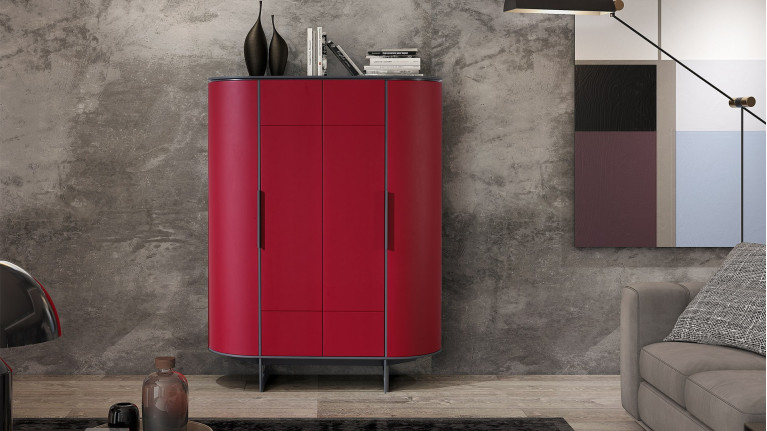 Vitrine CIRCUS | Un design contemporain, tout en rondeur