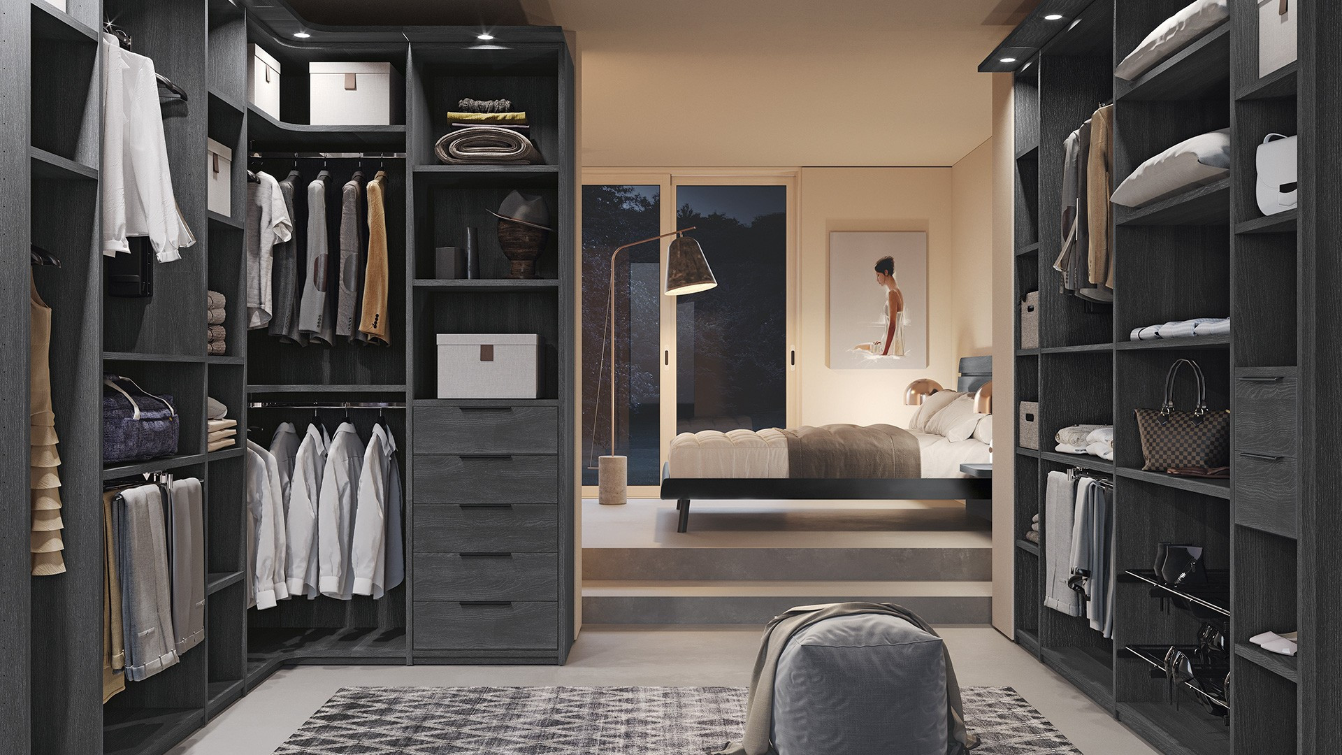 Armoire dressing OPTIMA | Un dressing haut de gamme sur-mesure