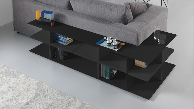 Meuble multifonction SLIM | Optimisez vos rangements autour du canapé