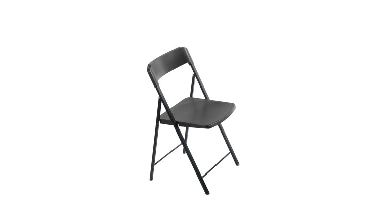 Chaise pliante PIPER - Un gain de place idéal avec la console extensible MARVEL PLUS qui permet d'en ranger jusqu'à 8.