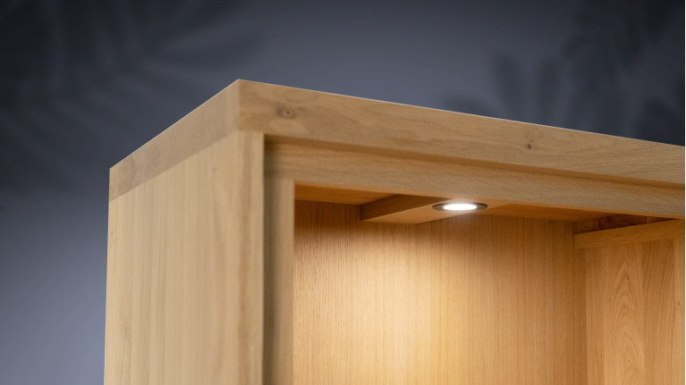 Colonne 2 portes bois RELIEF | 5 teintes de bois
