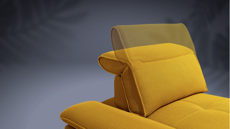 Canapé d'angle chaise longue cuir MILANO | Un confort à la carte