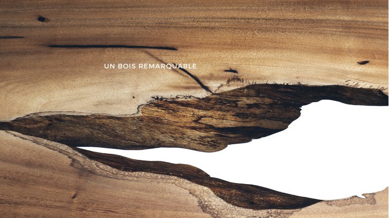 Table de repas UNIQUE | Table résine et bois massif