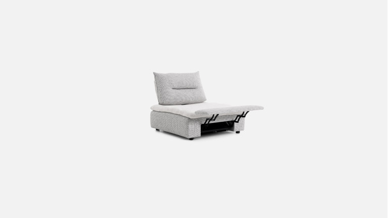 Canapé d'angle modulable relaxation électrique BYBLOS | Sublime design