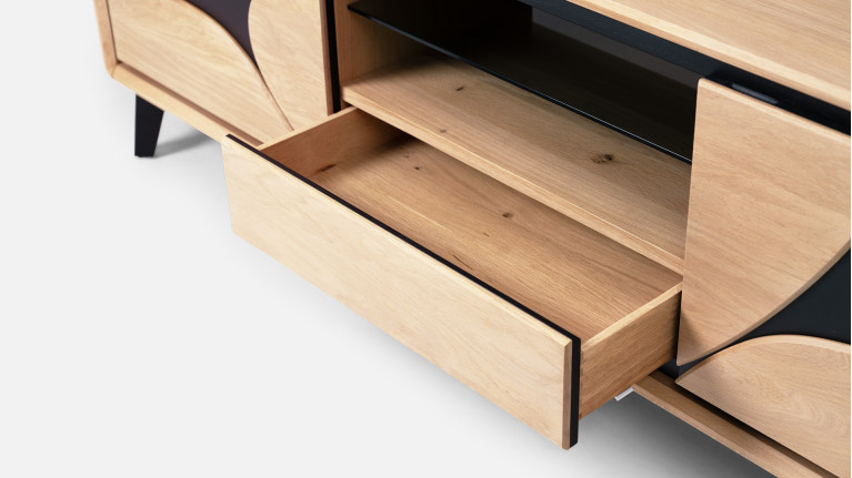 Meuble TV 2 portes FRANCE | Savoir-faire artisanale