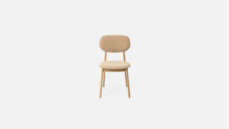 Chaise en chêne massif, pour salle à manger, origine France
