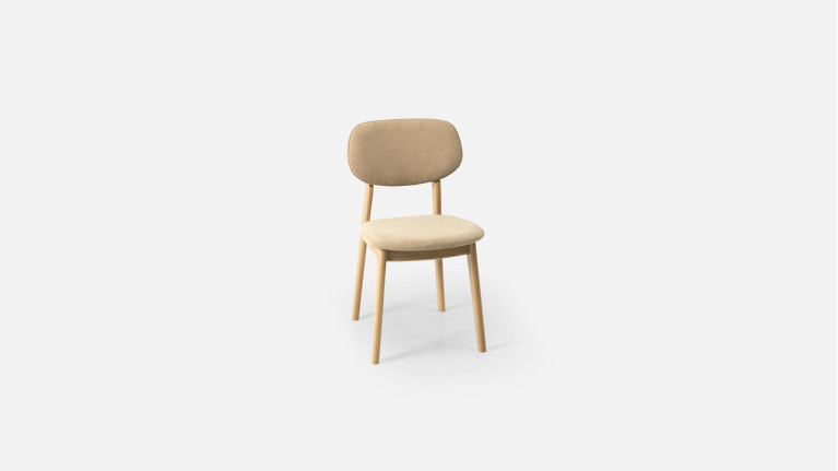 Chaise en chêne massif, pour salle à manger, origine France