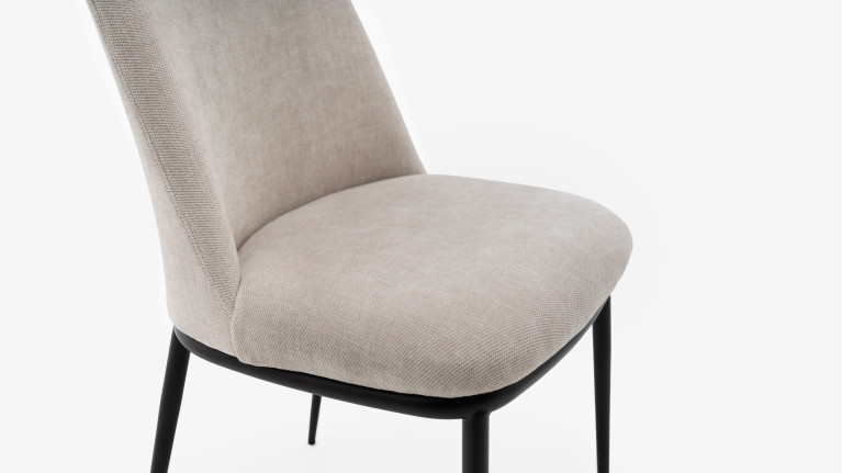Chaise de salle à manger personnalisable à l'italienne, Opus XL