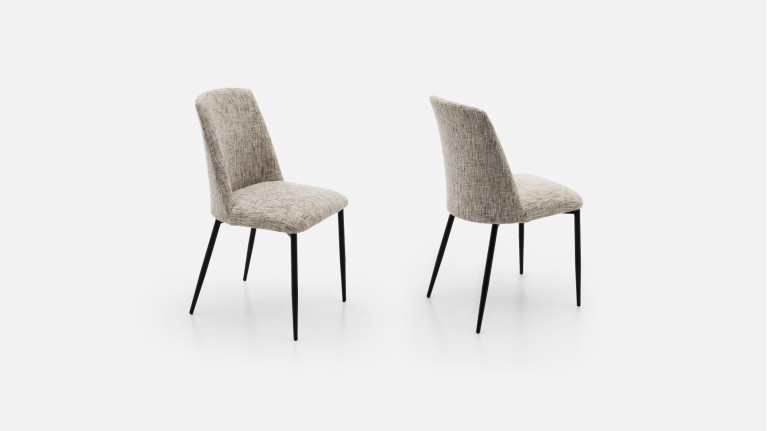 Chaise AGATA | Personnalisez votre chaise avec base pivotante