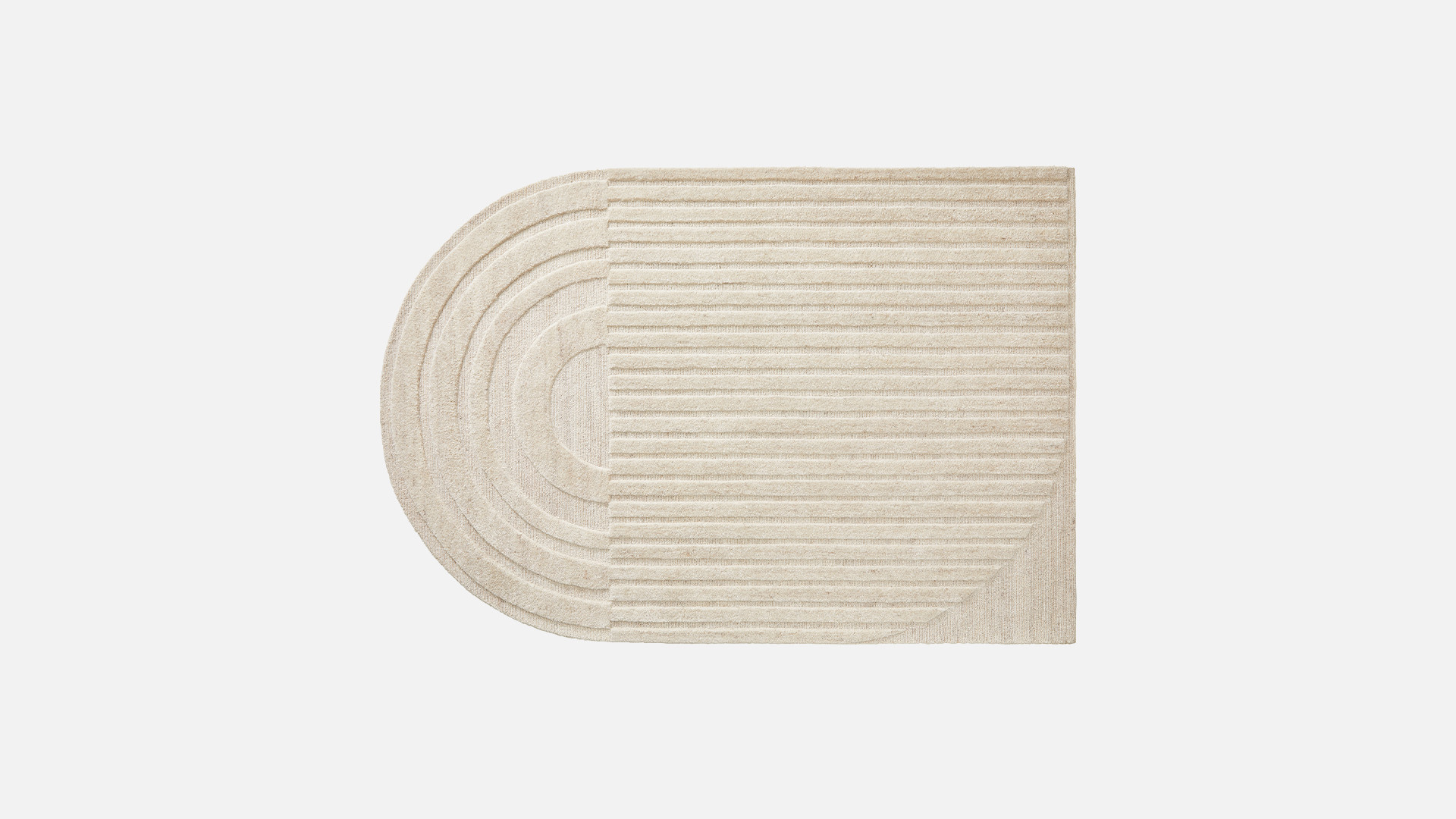 Tapis design géométrique aux nuances lumineuses, Monza