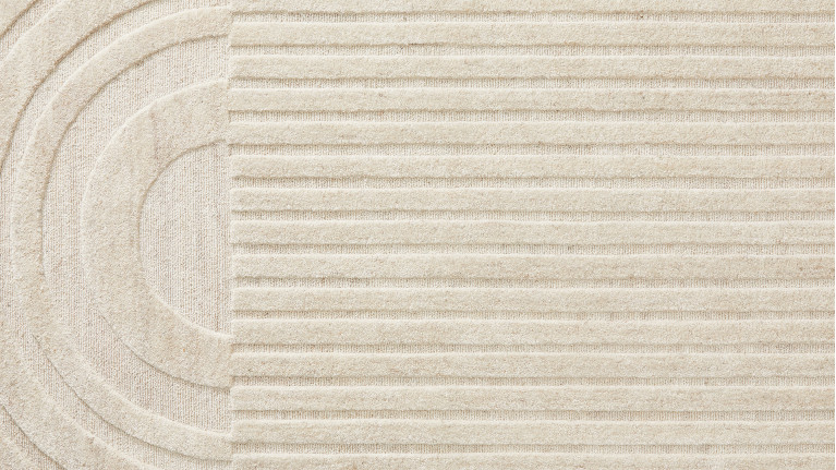 Tapis design géométrique aux nuances lumineuses, Monza