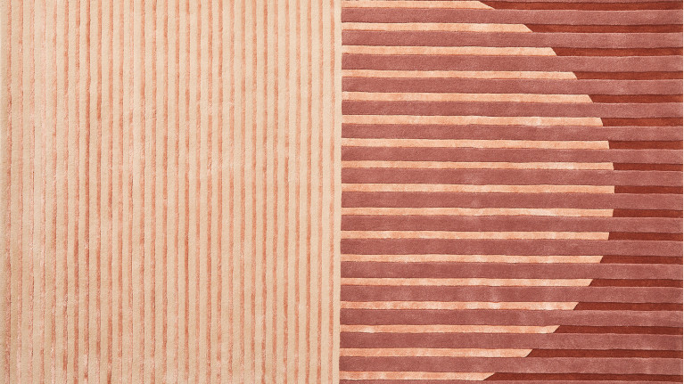 Tapis graphique à effet d'illusion optique, Fano