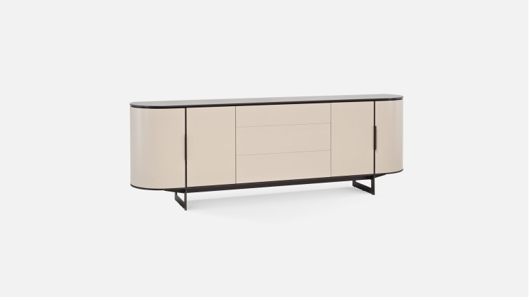 Buffet CIRCUS 4 portes laqué | Personnalisable laque