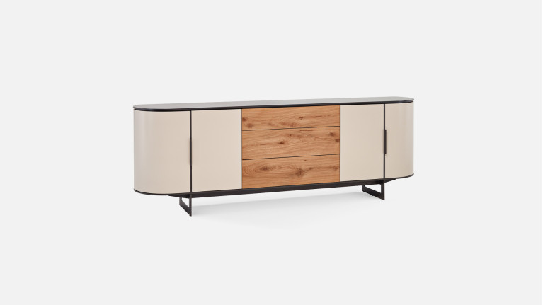 Buffet CIRCUS 4 portes laqué | Personnalisable laque