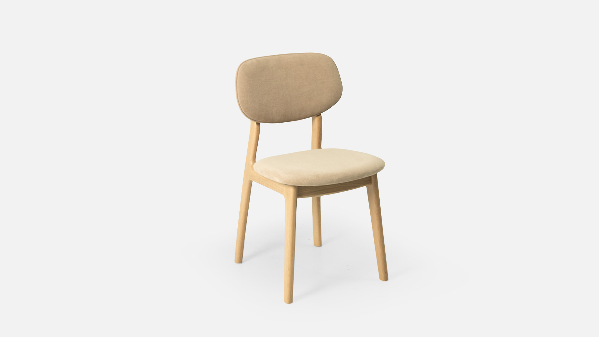 Chaise en chêne massif, pour salle à manger, origine France
