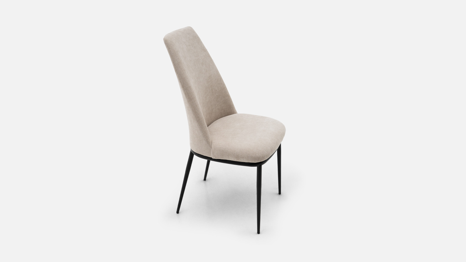 Chaise de salle à manger personnalisable à l'italienne, Opus XL