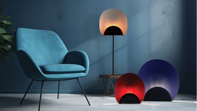 Lampe à poser, lumière feutrée et tamisée Crepuscule