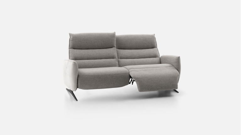 Canapé relaxation électrique 3 places tissu ZEUS | Confort et détente