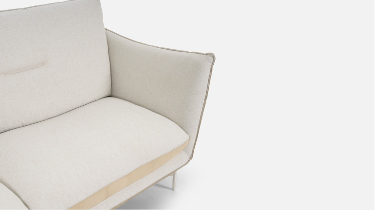 Canapé FLUFFY | Confort plumes, ligne compacte