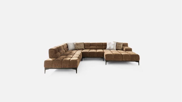 Pouf design, confortable, souple et modulable, Oasis