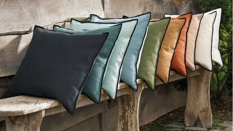 Coussin coloré au design élégant, 45x45 cm, Texas