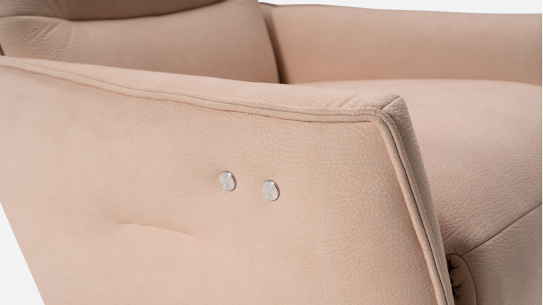 Fauteuil relaxation pivotant microfibre APOLLON | Confort et détente