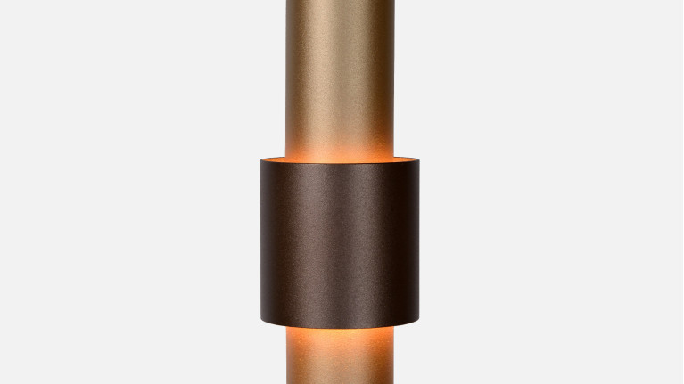 Suspension luminaire design 5 lumières en aluminium, Margary