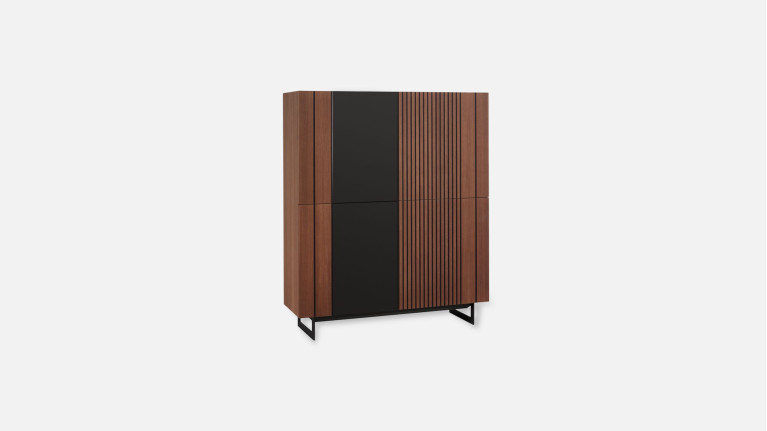 Vitrine PIANA | Meuble haut de gamme pour un salon design