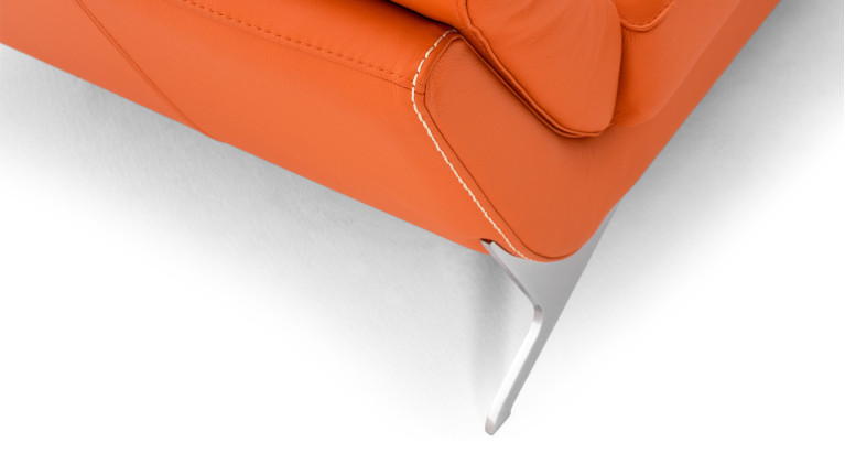 Fauteuil en cuir CUBA | Un design affirmé
