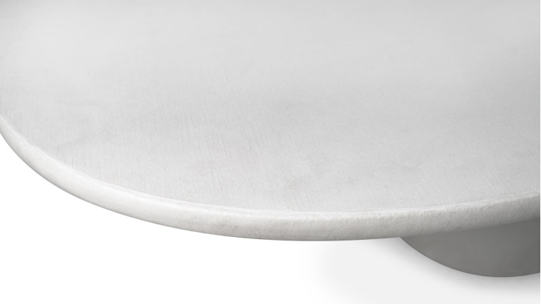 Table à manger design effet béton ciré, Andy