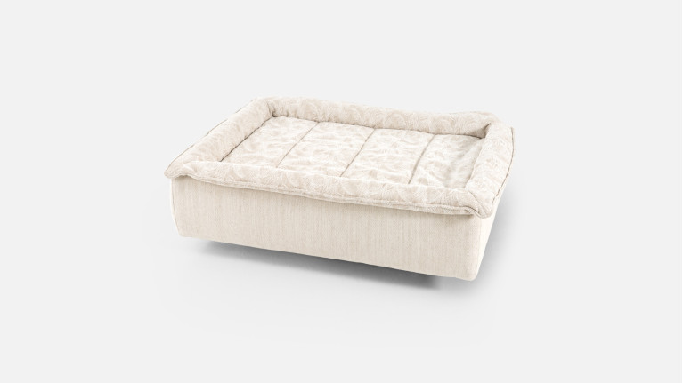 Pouf coffre de rangement, confortable et design, New Byblos