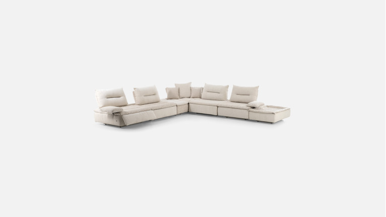 Chauffeuse big basculante relaxation électrique BYBLOS | Salon design