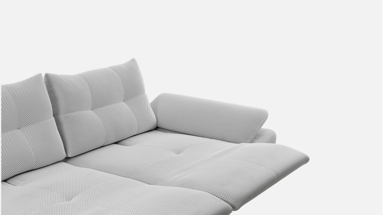 Canapé relaxation tissu 3D LEVEL | Un espace de douceur