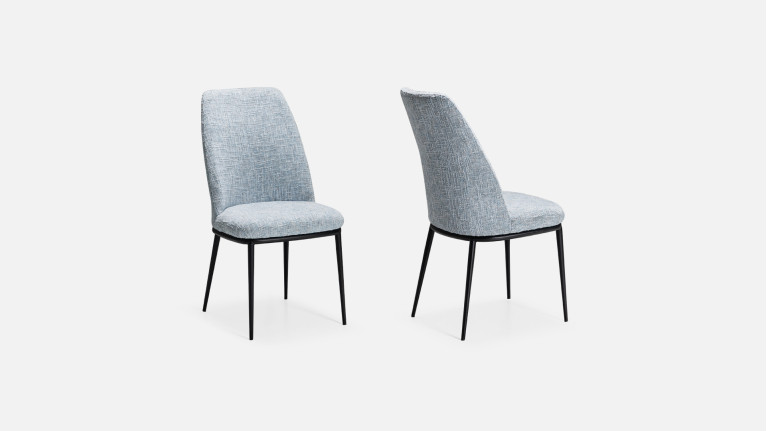 Chaise de salle à manger personnalisable à l'italienne, Opus XL