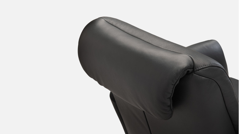 Fauteuil relaxation électrique HIPSTER | avec têtière et repose-pieds