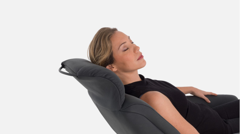 Fauteuil relaxation électrique HIPSTER | avec têtière et repose-pieds