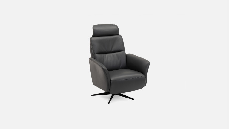 Fauteuil relaxation électrique HIPSTER | avec têtière et repose-pieds