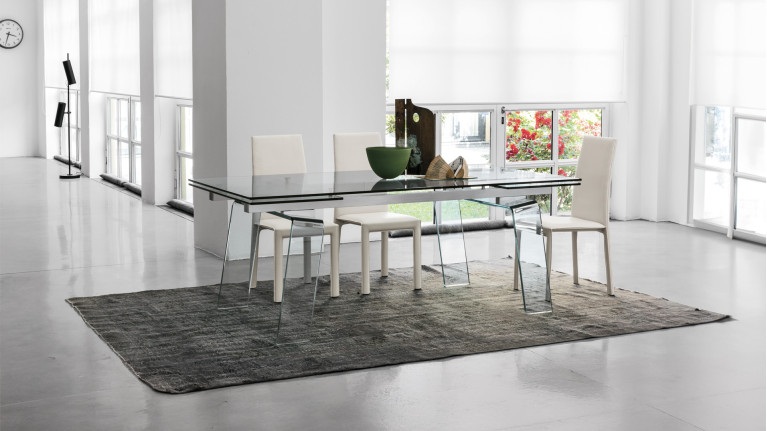 Table de repas extensible CRYSTAL | Une salle à manger haut de gamme
