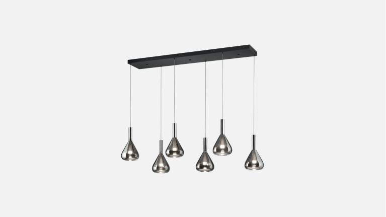 Suspension design contemporain, formes élégantes, Cipera