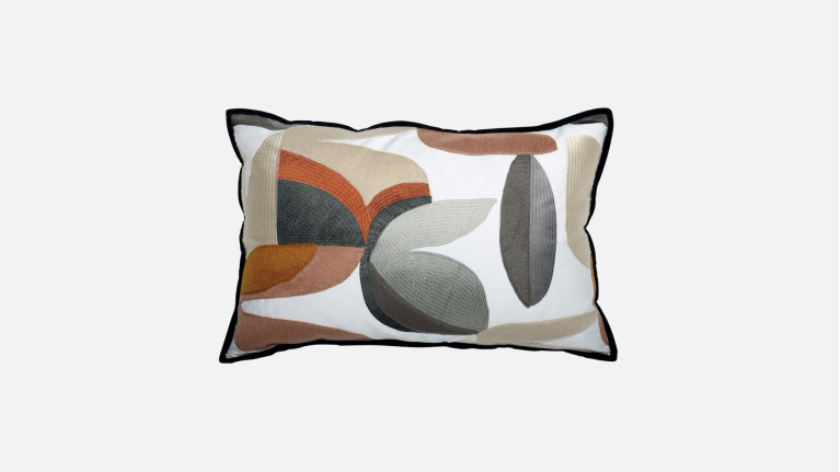 Coussin décoratif à effet relief texturé, Flirt