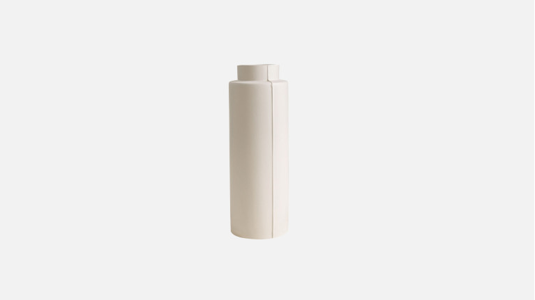 Vase design en faïence, fabrication artisanale, Origines GM