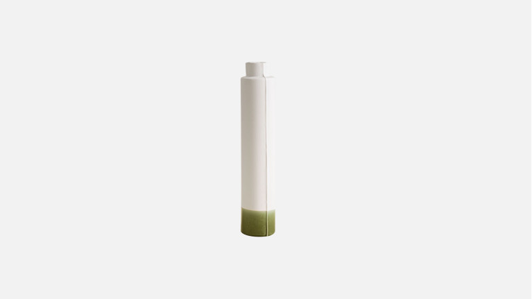 Vase décoratif en faïence, couleur block, Origines MM