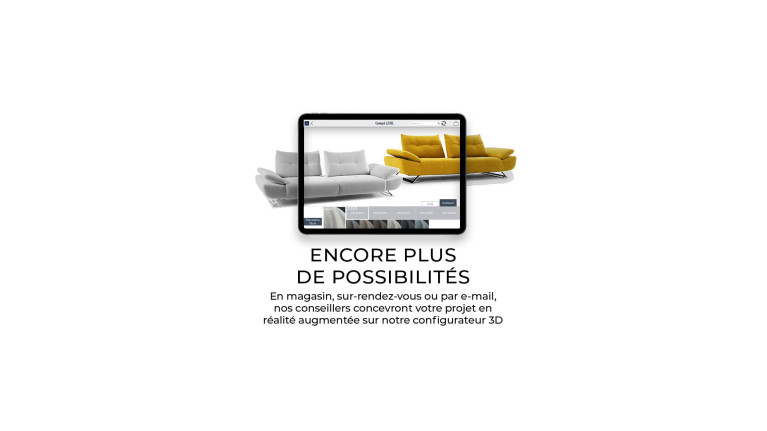 Canapé d'angle méridienne BEACH | 100% modulable