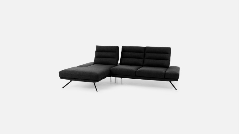 Canapé d'angle tissu GIGI | Un design contemporain irrésistible