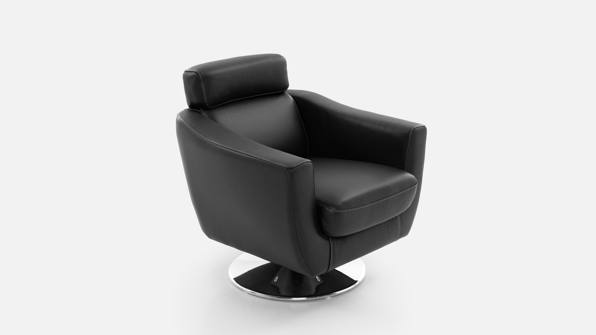Fauteuil pivotant PATRIZIA | Base pivotante