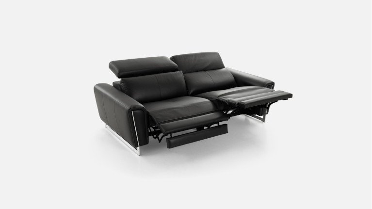Canapé relaxation 3 places cuir ROSSINI | Relaxation optimale